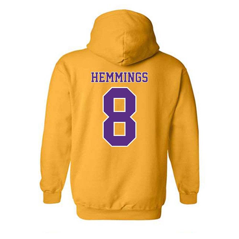 LSU - NCAA Women's Volleyball : Ella Hemmings - Classic Shersey Hooded Sweatshirt