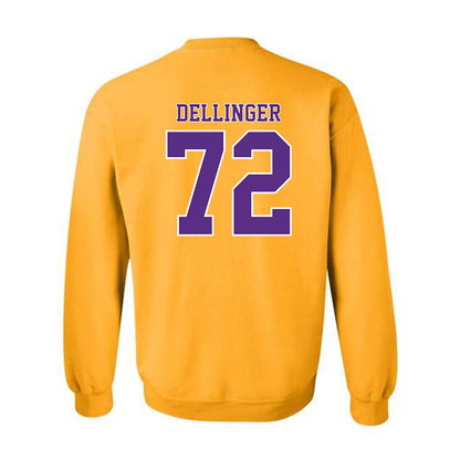 LSU - NCAA Football : Garrett Dellinger - Classic Shersey Crewneck Sweatshirt