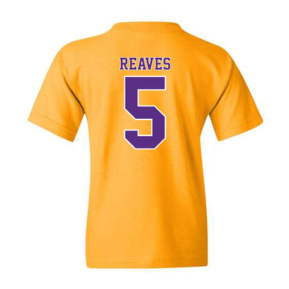 LSU - NCAA Baseball : Tanner Reaves - Classic Shersey Youth T-Shirt