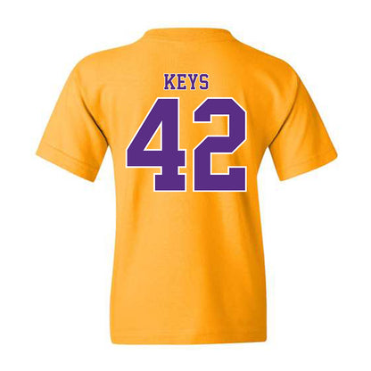 LSU - NCAA Football : Davhon Keys - Classic Shersey Youth T-Shirt