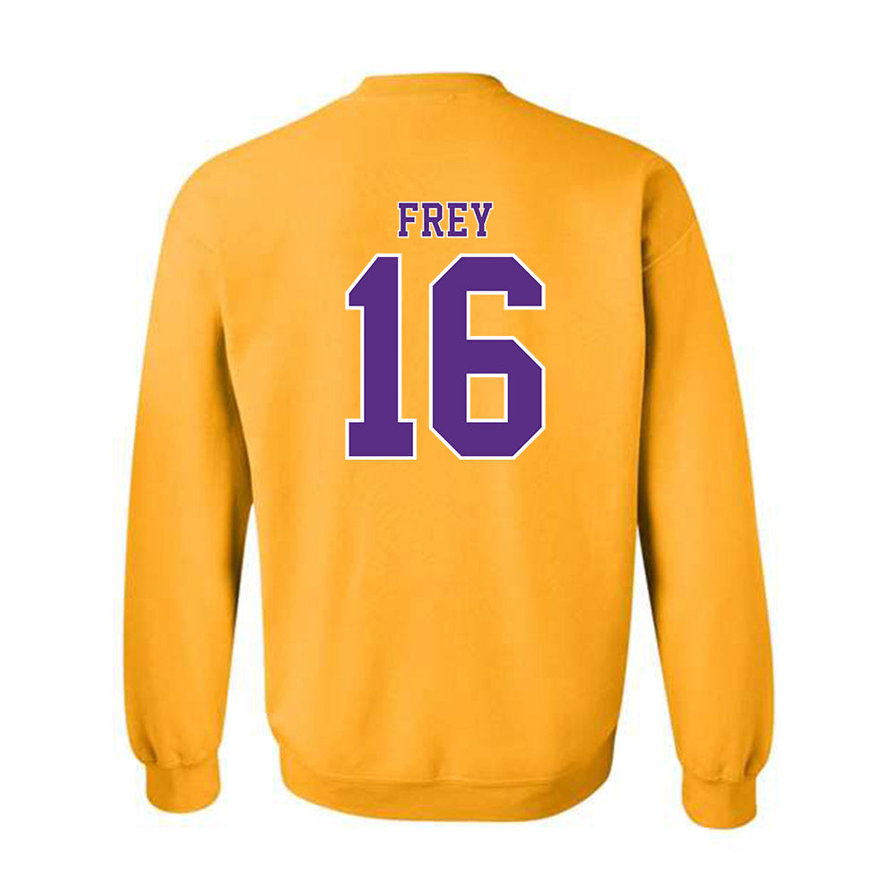 LSU - NCAA Baseball : Ethan Frey - Classic Shersey Crewneck Sweatshirt-1