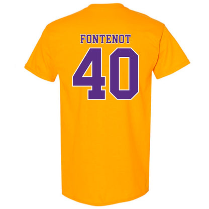LSU - NCAA Baseball : Grant Fontenot - Classic Shersey T-Shirt-1