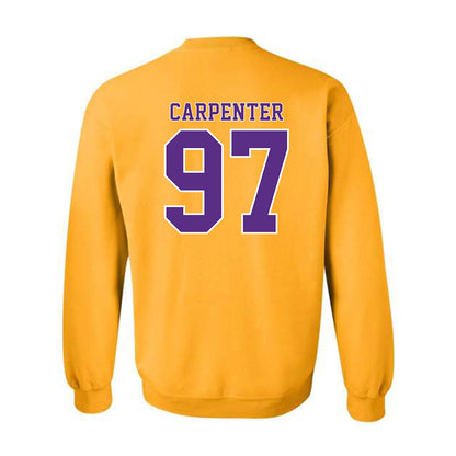 LSU - NCAA Football : Dylan Carpenter - Classic Shersey Crewneck Sweatshirt-1