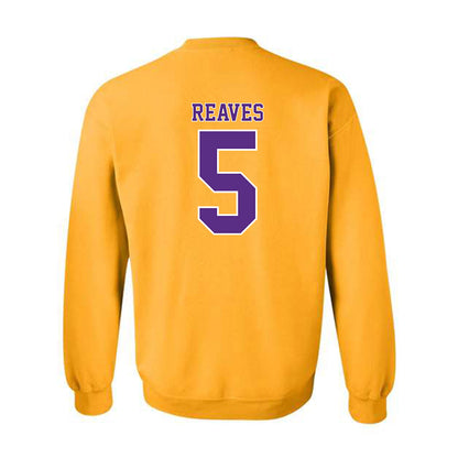 LSU - NCAA Baseball : Tanner Reaves - Classic Shersey Crewneck Sweatshirt