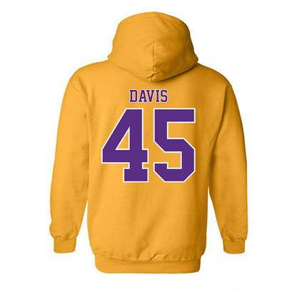 LSU - NCAA Football : Jake Davis - Classic Shersey Hooded Sweatshirt