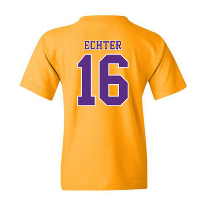 LSU - NCAA Women's Volleyball : Ellie Echter - Classic Shersey Youth T-Shirt