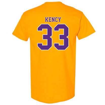 LSU - NCAA Football : David Kency - Classic Shersey T-Shirt-1