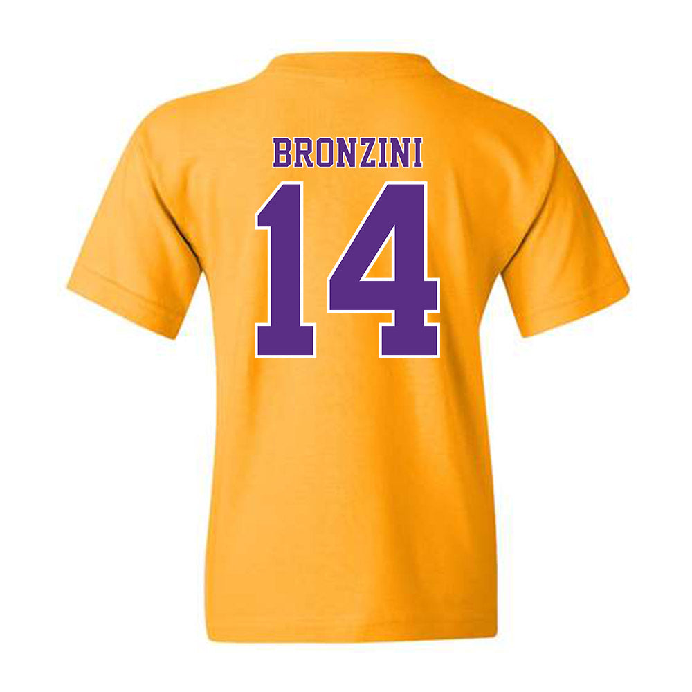 LSU - NCAA Baseball : Nic Bronzini - Classic Shersey Youth T-Shirt