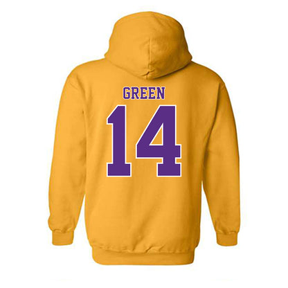 LSU - NCAA Football : Trey'Dez Green - Classic Shersey Hooded Sweatshirt