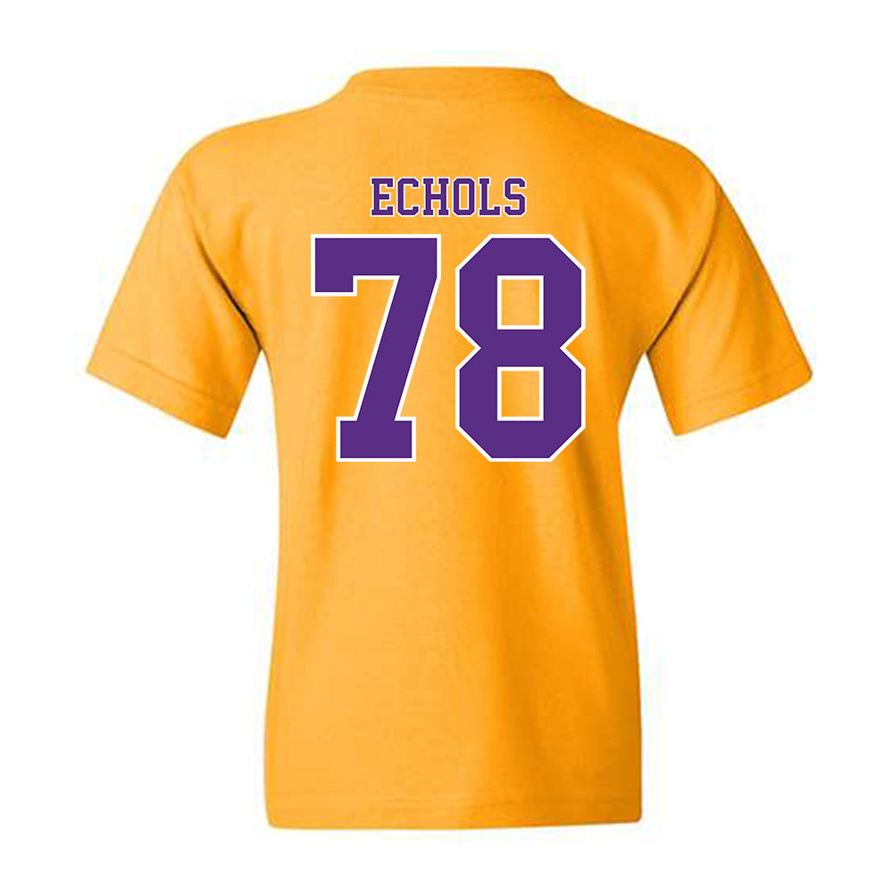 LSU - NCAA Football : Coen Echols - Classic Shersey Youth T-Shirt-1