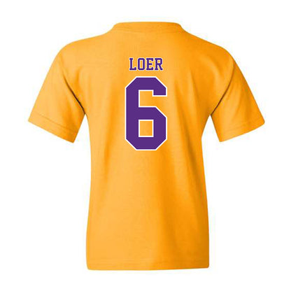 LSU - NCAA Baseball : Justin Loer - Classic Shersey Youth T-Shirt