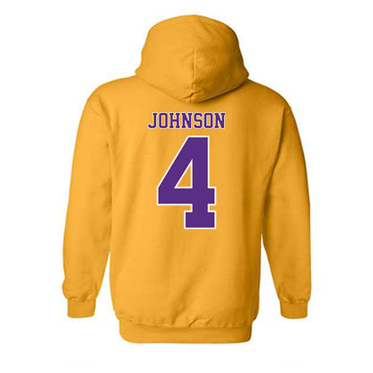 LSU - NCAA Women's Basketball : Flaujae Johnson - Classic Shersey Hooded Sweatshirt