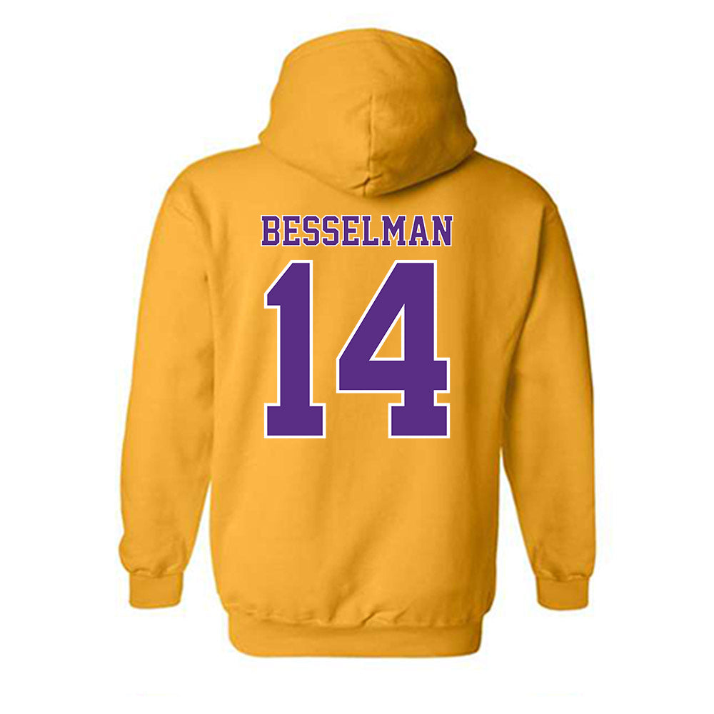 LSU - NCAA Women's Basketball : Izzy Besselman - Classic Shersey Hooded Sweatshirt