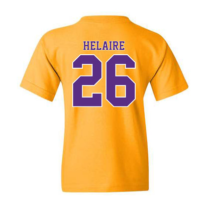 LSU - NCAA Football : Cowinn Helaire - Classic Shersey Youth T-Shirt