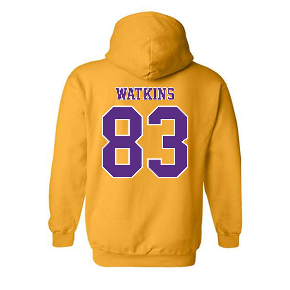 LSU - NCAA Football : Jelani Watkins - Classic Shersey Hooded Sweatshirt