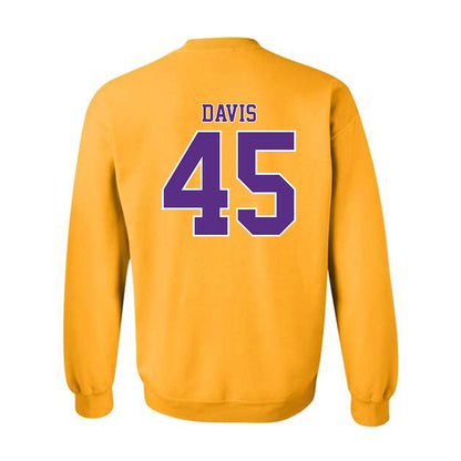 LSU - NCAA Football : Jake Davis - Classic Shersey Crewneck Sweatshirt