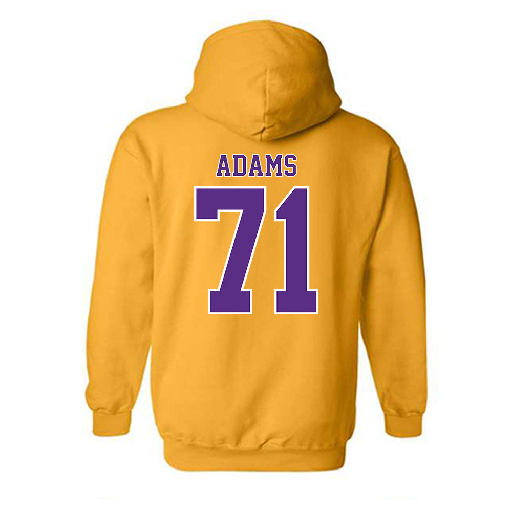 LSU - NCAA Football : Tyree Adams - Classic Shersey Hooded Sweatshirt