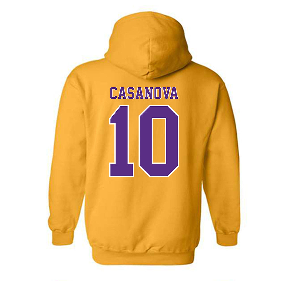 LSU - NCAA Softball : Emilee Casanova - Classic Shersey Hooded Sweatshirt