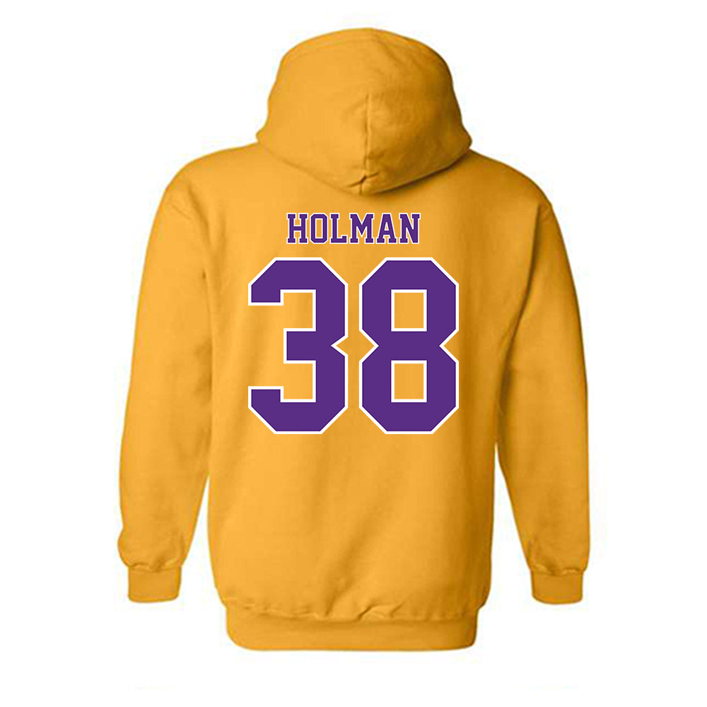 LSU - NCAA Baseball : Luke Holman - Classic Shersey Hooded Sweatshirt