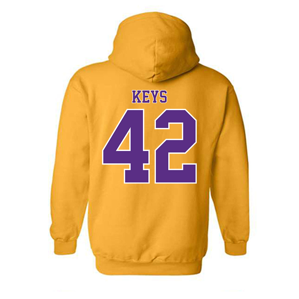 LSU - NCAA Football : Davhon Keys - Classic Shersey Hooded Sweatshirt