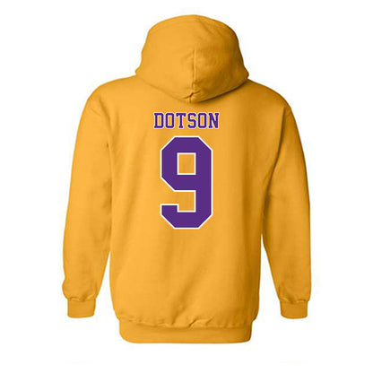 LSU - NCAA Women's Volleyball : Sanaa Dotson - Classic Shersey Hooded Sweatshirt