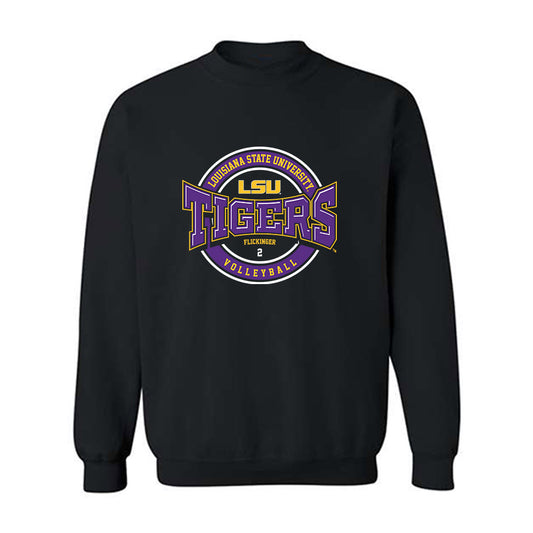 LSU - NCAA Women's Volleyball : Paige Flickinger - Classic Fashion Shersey Crewneck Sweatshirt