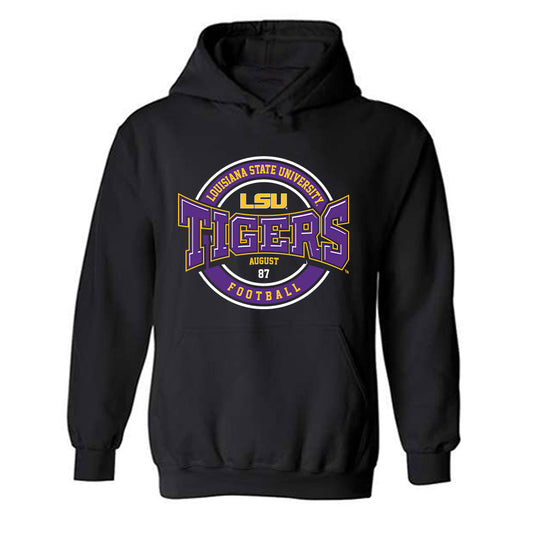 LSU - NCAA Football : Joey August - Classic Fashion Shersey Hooded Sweatshirt