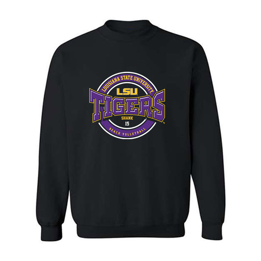 LSU - NCAA Beach Volleyball : Ellie Shank - Classic Fashion Shersey Crewneck Sweatshirt