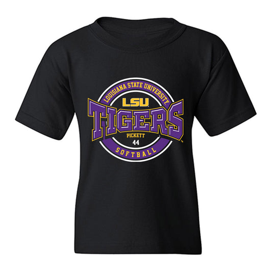 LSU - NCAA Softball : Ciella Pickett - Classic Fashion Shersey Youth T-Shirt-0