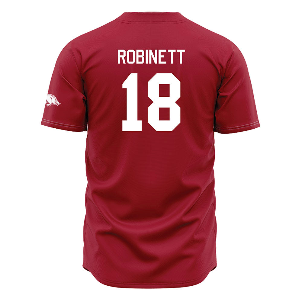 Arkansas - NCAA Baseball : Reese Robinett - Jersey