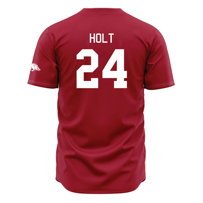 Arkansas - NCAA Baseball : Peyton Holt - Jersey