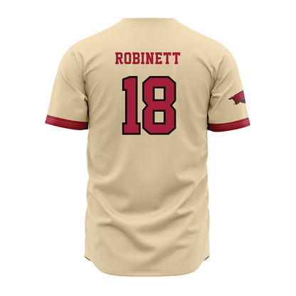Arkansas - NCAA Baseball : Reese Robinett - Jersey