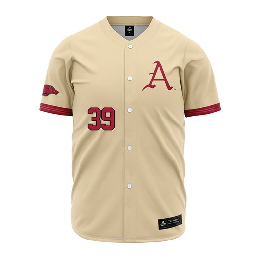 Arkansas - NCAA Baseball : Tucker Holland - Jersey