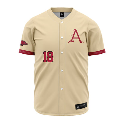Arkansas - NCAA Baseball : Reese Robinett - Jersey