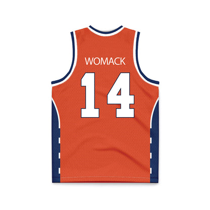 Syracuse - NCAA Men's Basketball : Aaron Womack - Orange Basketball Jersey-1