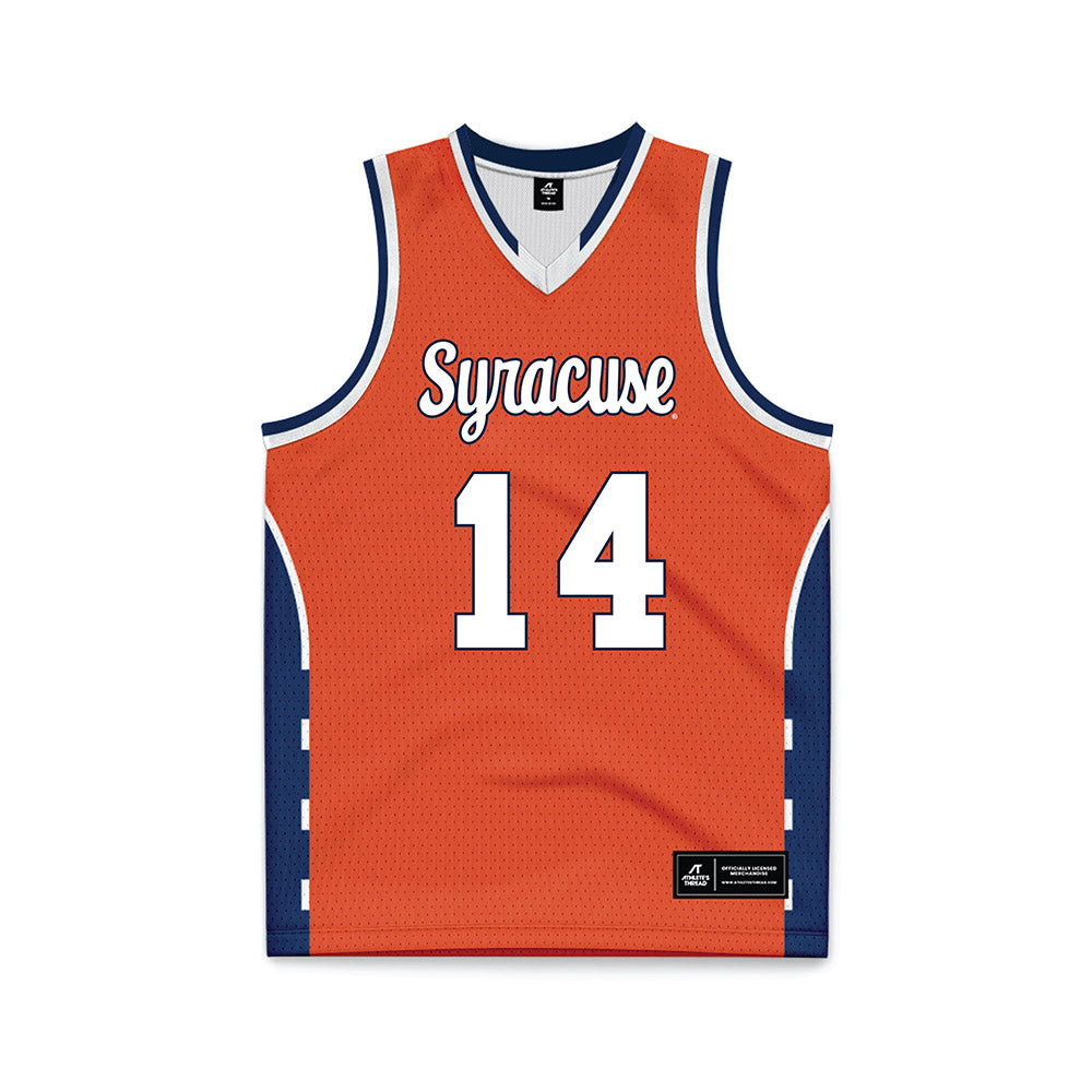 Syracuse - NCAA Men's Basketball : Aaron Womack - Orange Basketball Jersey-0