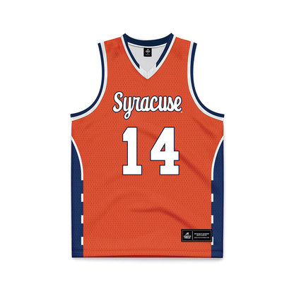 Syracuse - NCAA Men's Basketball : Aaron Womack - Orange Basketball Jersey-0