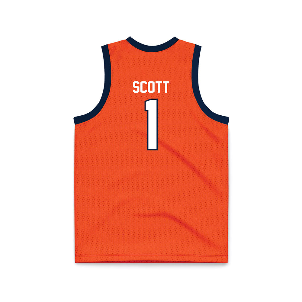 Syracuse - NCAA Women's Basketball : Keira Scott - Orange Basketball Jersey-1