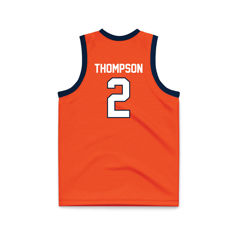 Syracuse - NCAA Women's Basketball : Journey Thompson - Orange Basketball Jersey-1