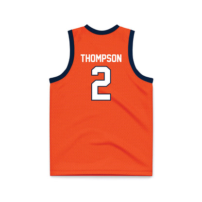 Syracuse - NCAA Women's Basketball : Journey Thompson - Orange Basketball Jersey-1