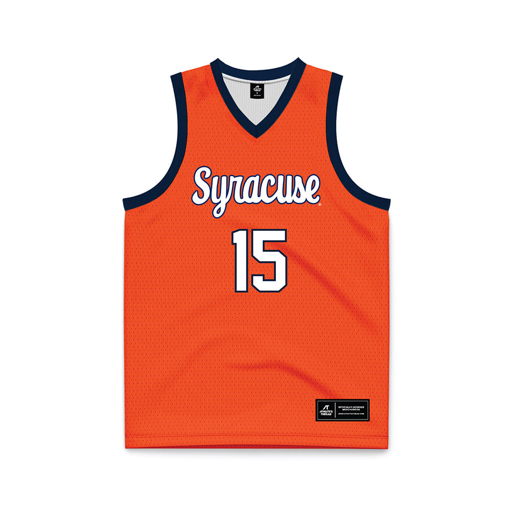 Syracuse - NCAA Women's Basketball : Angelica Velez - Orange Basketball Jersey-0