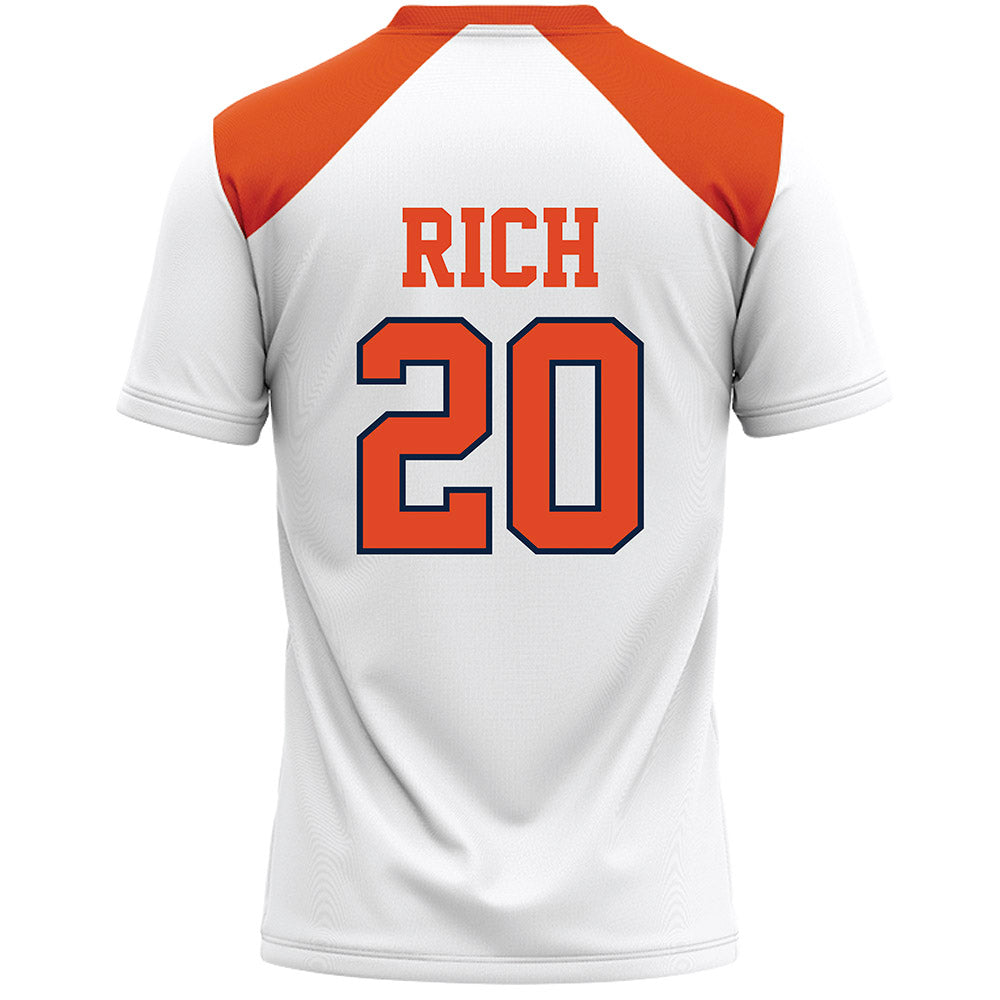 Syracuse - NCAA Women's Lacrosse : Mackenzie Rich - White Lacrosse Jersey -1