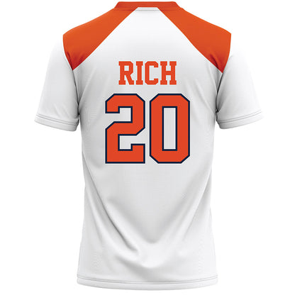Syracuse - NCAA Women's Lacrosse : Mackenzie Rich - White Lacrosse Jersey -1