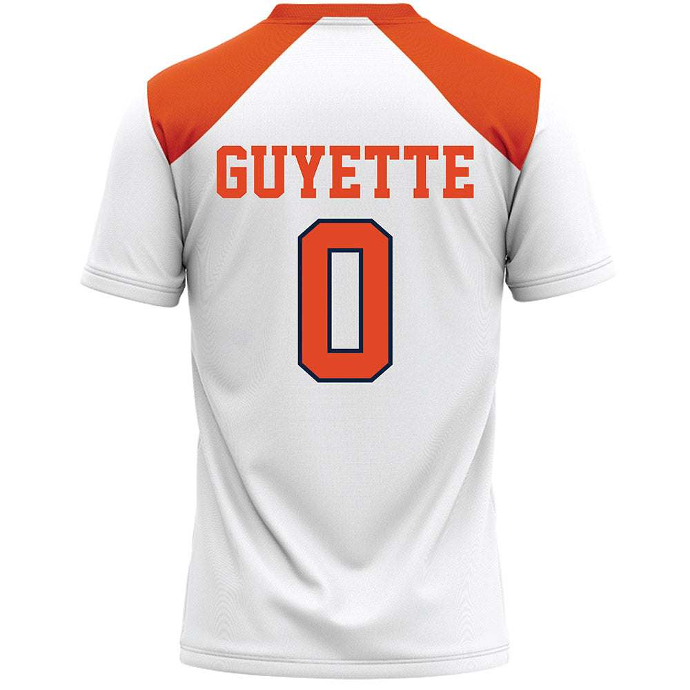 Syracuse - NCAA Women's Lacrosse : Daniella Guyette - White Lacrosse Jersey -1