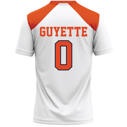 Syracuse - NCAA Women's Lacrosse : Daniella Guyette - White Lacrosse Jersey -1