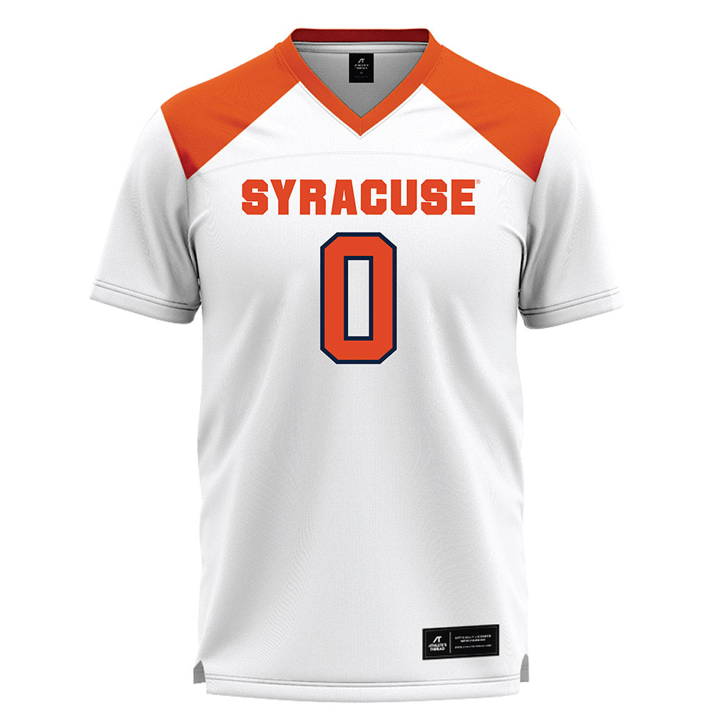 Syracuse - NCAA Women's Lacrosse : Daniella Guyette - White Lacrosse Jersey -0