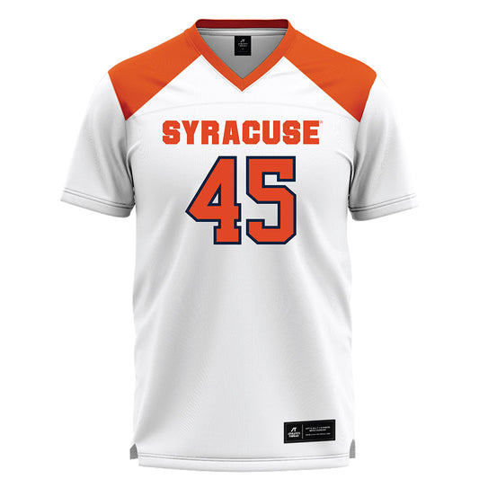 Syracuse - NCAA Women's Lacrosse : Mackenzie Borbi - White Lacrosse Jersey -0