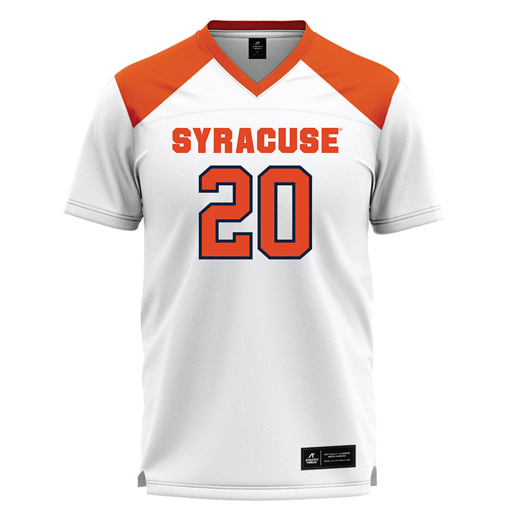 Syracuse - NCAA Women's Lacrosse : Mackenzie Rich - White Lacrosse Jersey -0