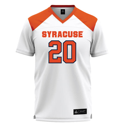 Syracuse - NCAA Women's Lacrosse : Mackenzie Rich - White Lacrosse Jersey -0
