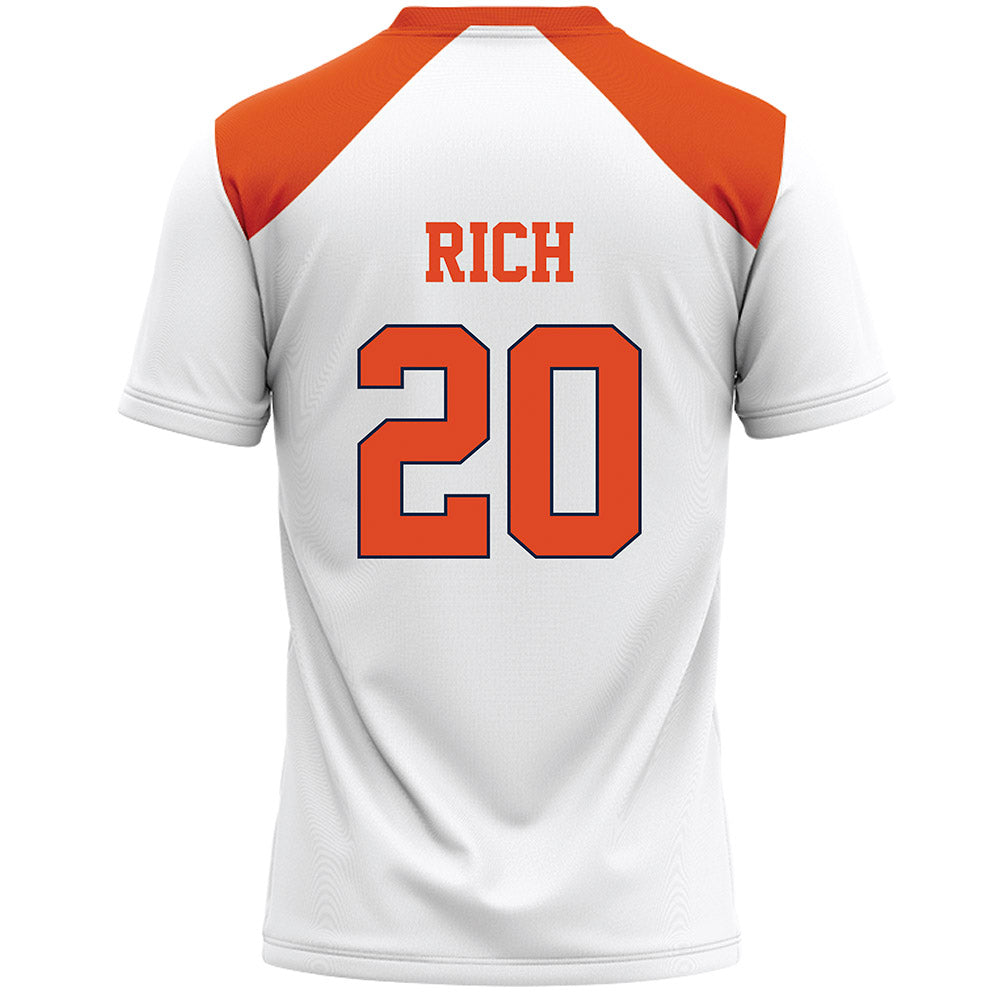 Syracuse - NCAA Women's Lacrosse : Mackenzie Rich - White Lacrosse Jersey -1